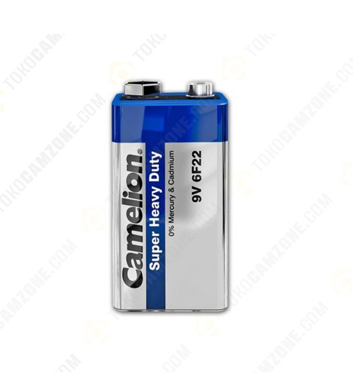 Camelion Super Heavy Duty Battery 6F22, 9V